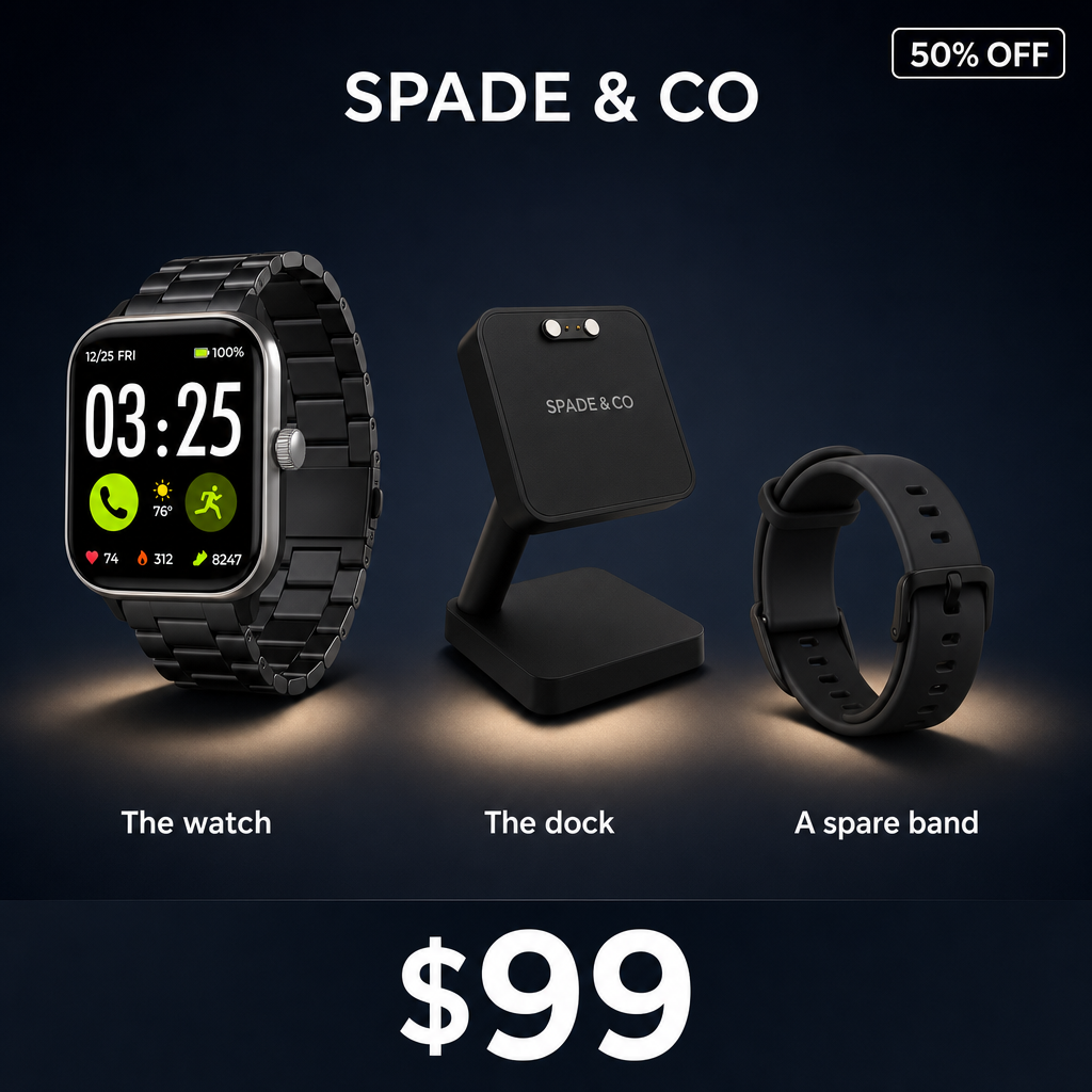 Spade & Co Facebook ad
