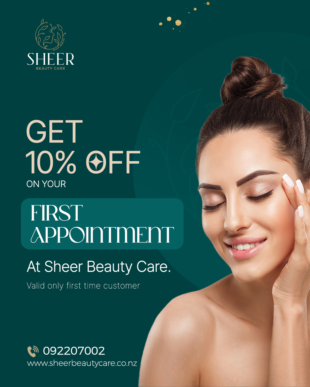 Sheer Beauty Care Facebook ad