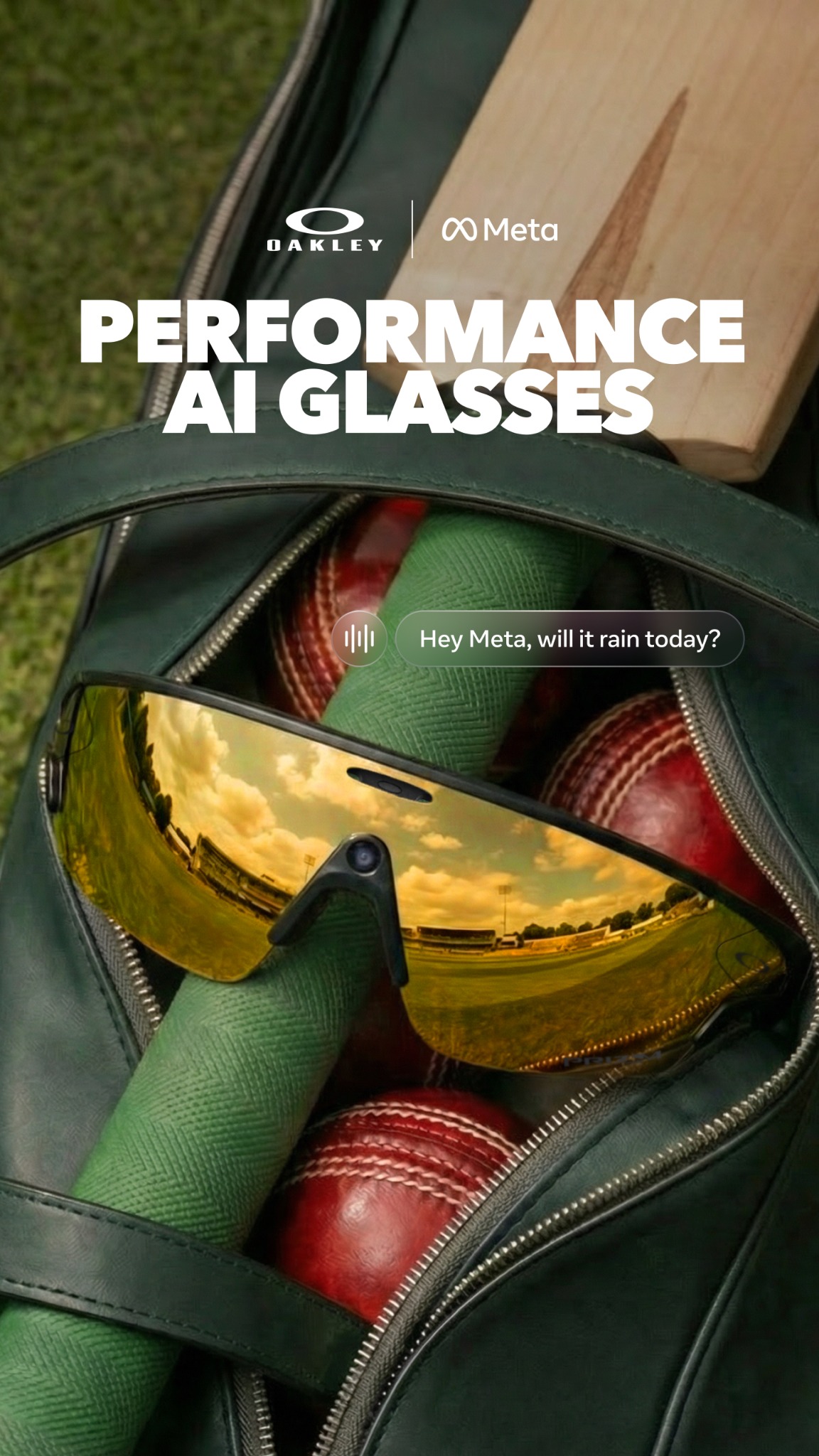 Oakley Meta Facebook ad