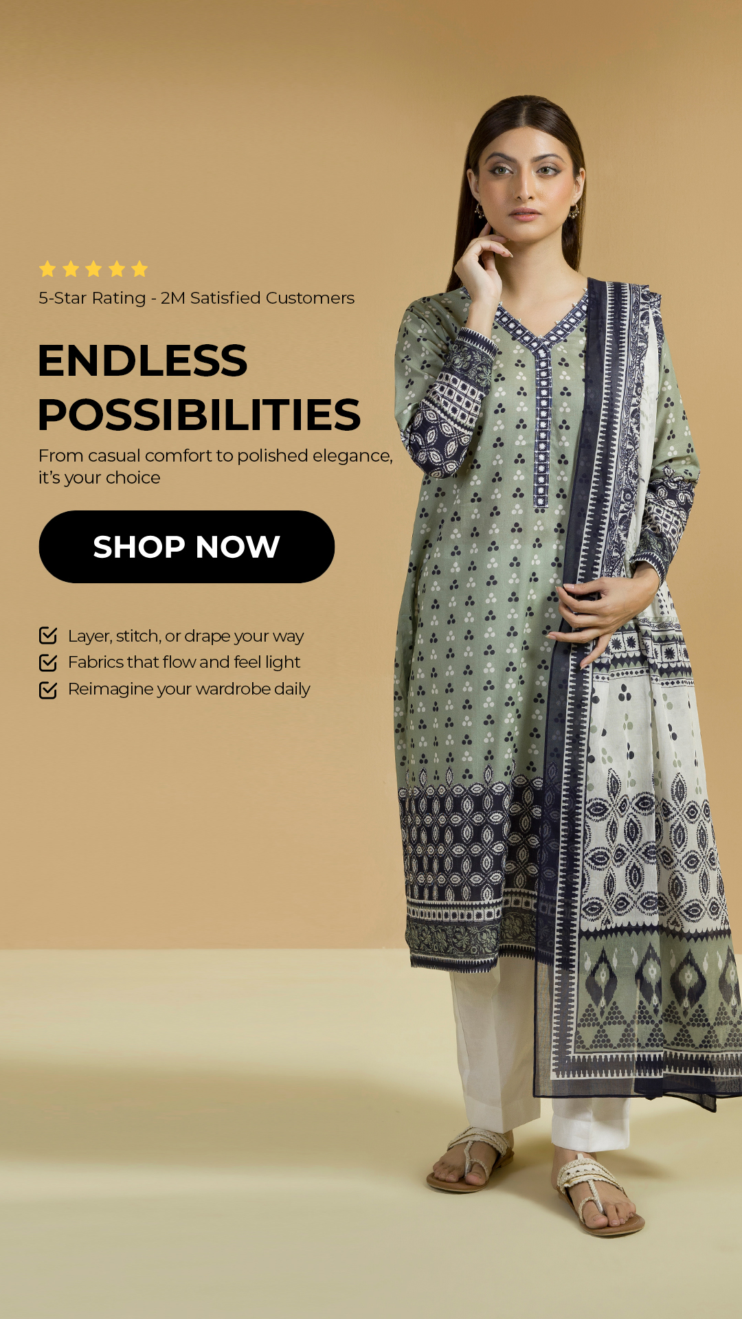 ZELLBURY Facebook ad: Design Your Possibilities