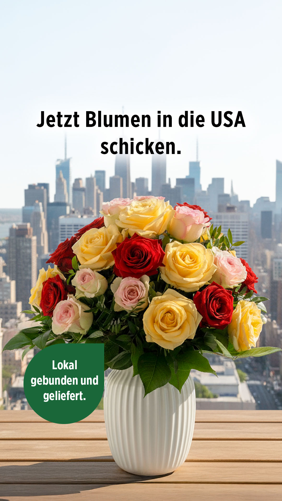 Fleurop.de Facebook ad