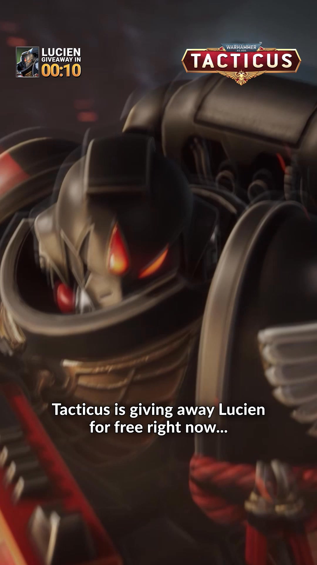 Warhammer 40,000: Tacticus Facebook ad: Warhammer 40,000: Mobile RPG