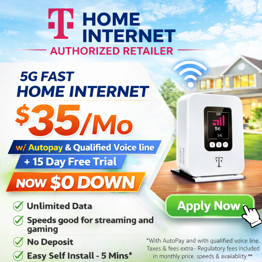 Authorized T Mobile Dealer - High Speed 5G Facebook ad