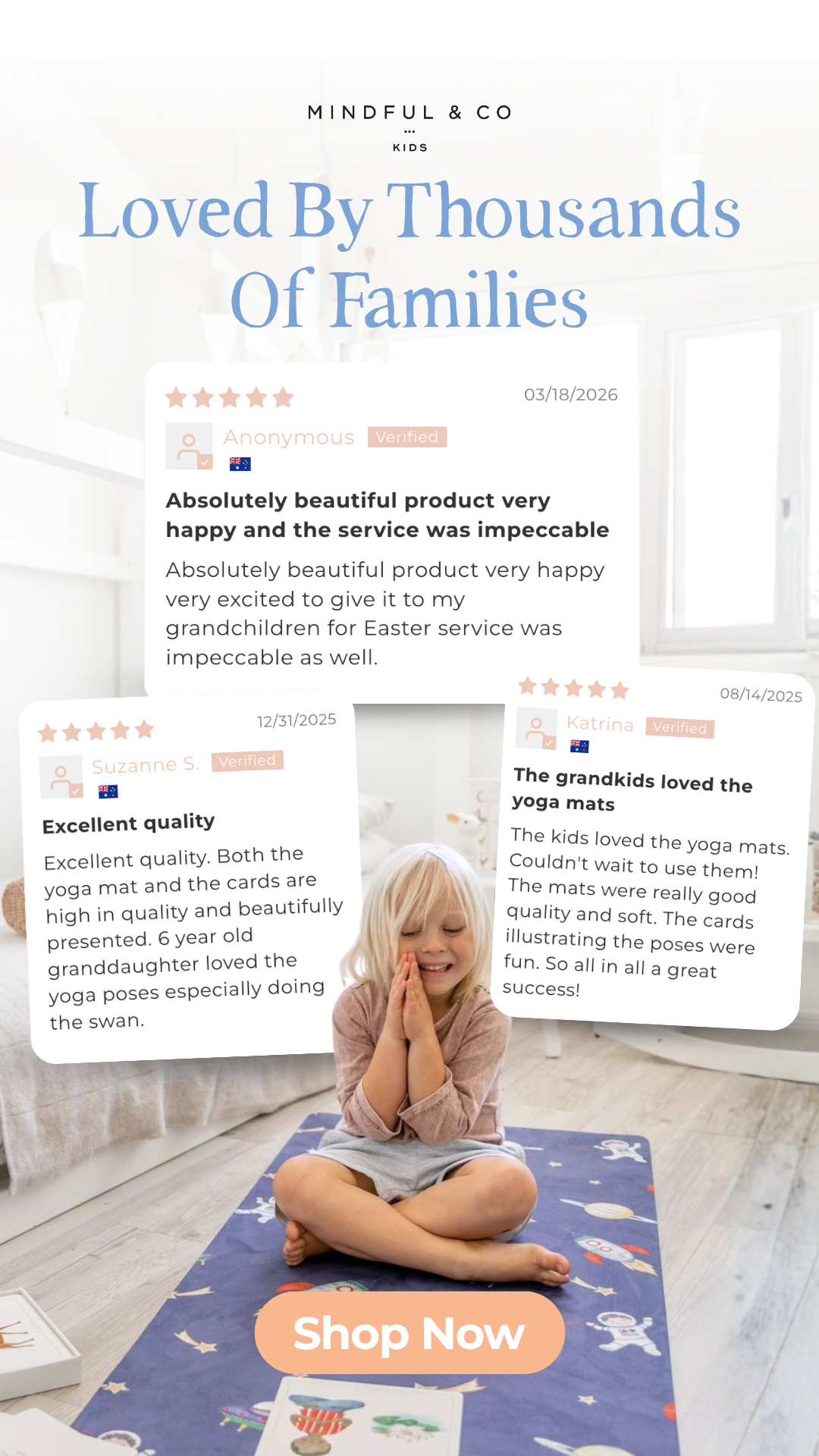 Kayira.Thatcurlyhairmom Facebook ad: Rated ★★★★★ by parents