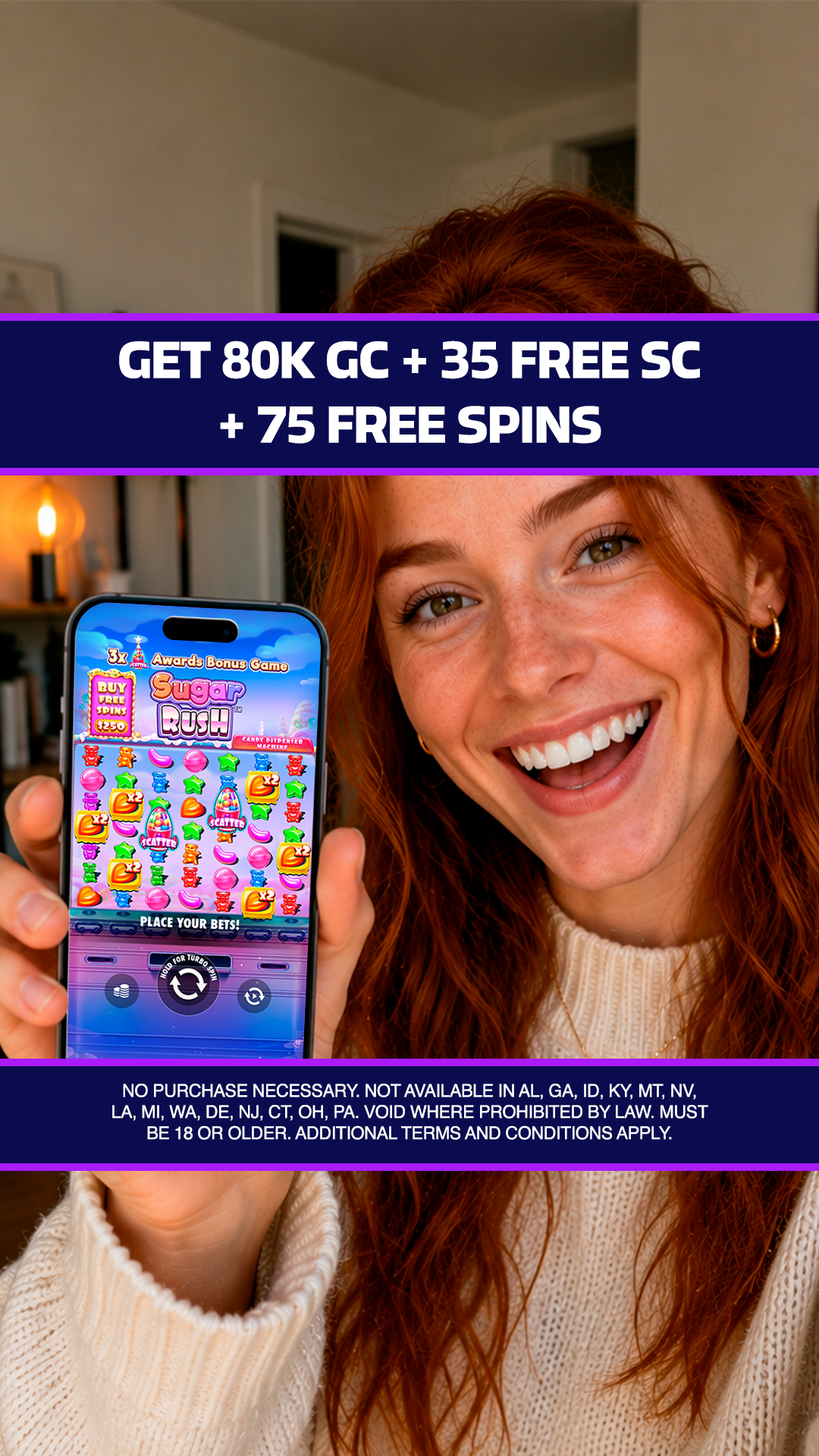 SlotsWise - Social Casinos Facebook ad from May 27, 2026