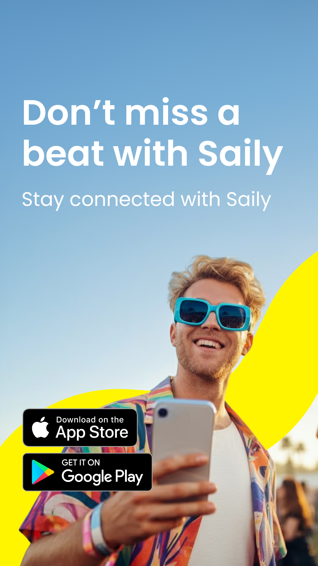Saily Facebook ad