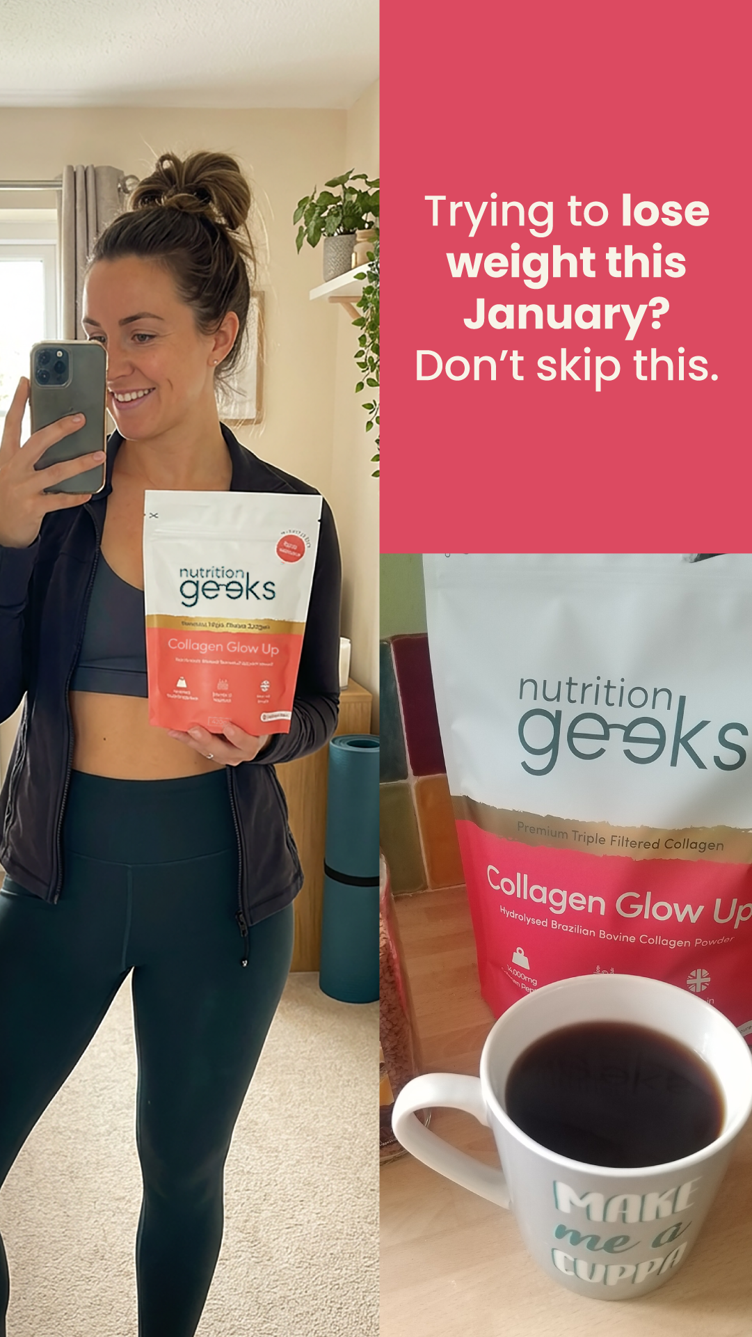 Nutrition Geeks Facebook ad