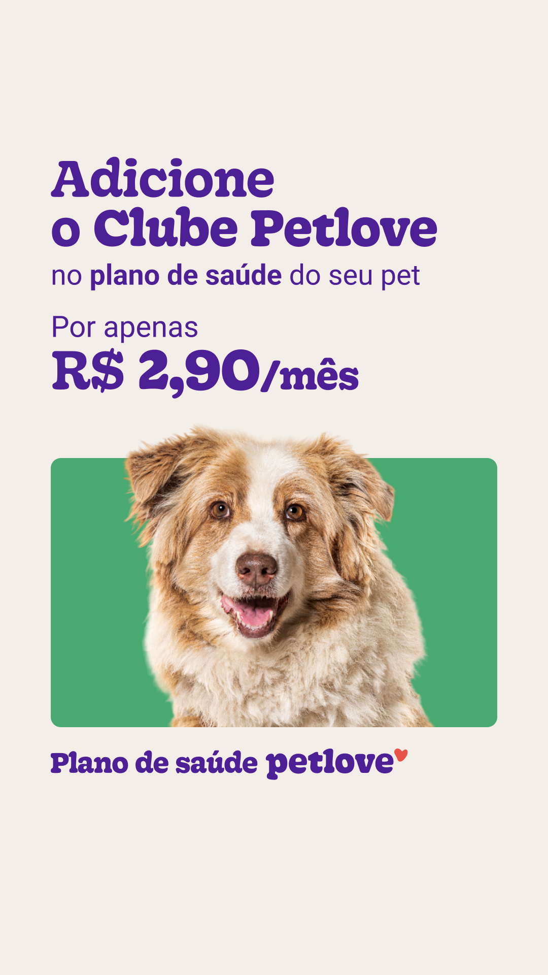 Petlove Facebook ad