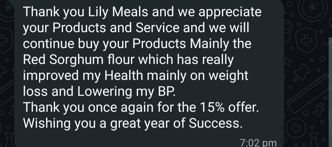 Lily Meals Facebook ad