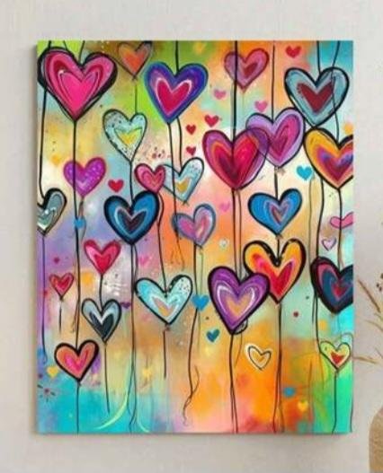 Cindy Pearce Facebook ad: Valentines paint night in Wingham, On.