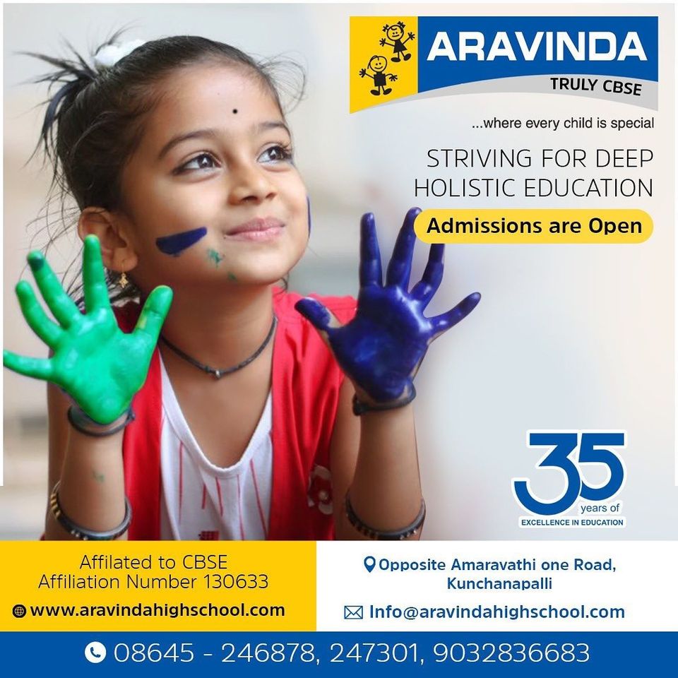 Aravinda High School -CBSE Facebook ad: ARAVINDA CBSE HOSTEL, YOUR CHILD’S SECOND HOME
