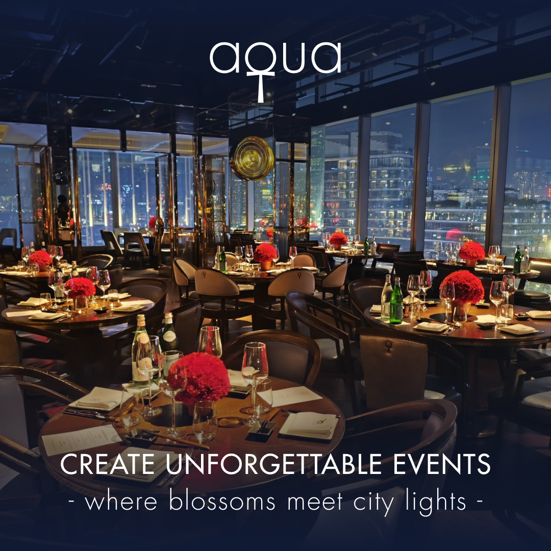 aqua Facebook ad: Experience your event at aqua, where authentic Italian…