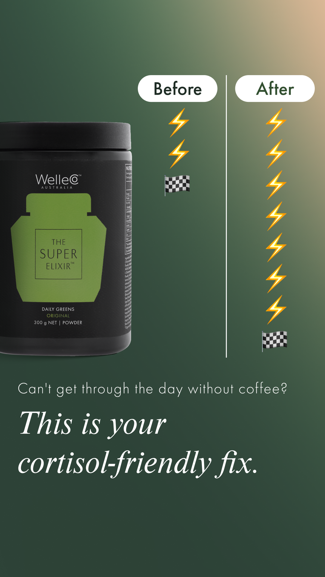 WelleCo Facebook ad
