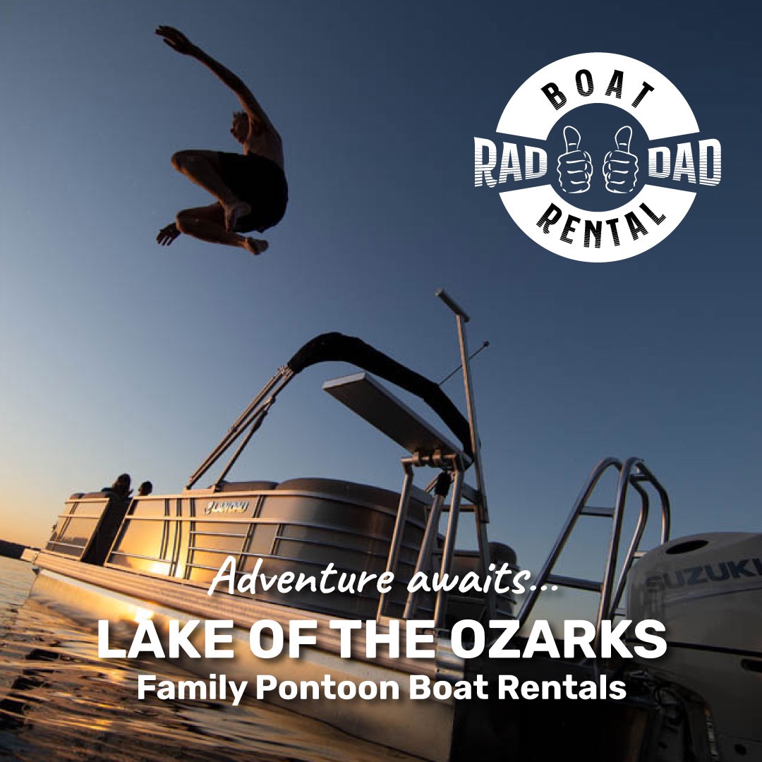 Rad Dad Boat Rental Facebook ad: Reserve Today