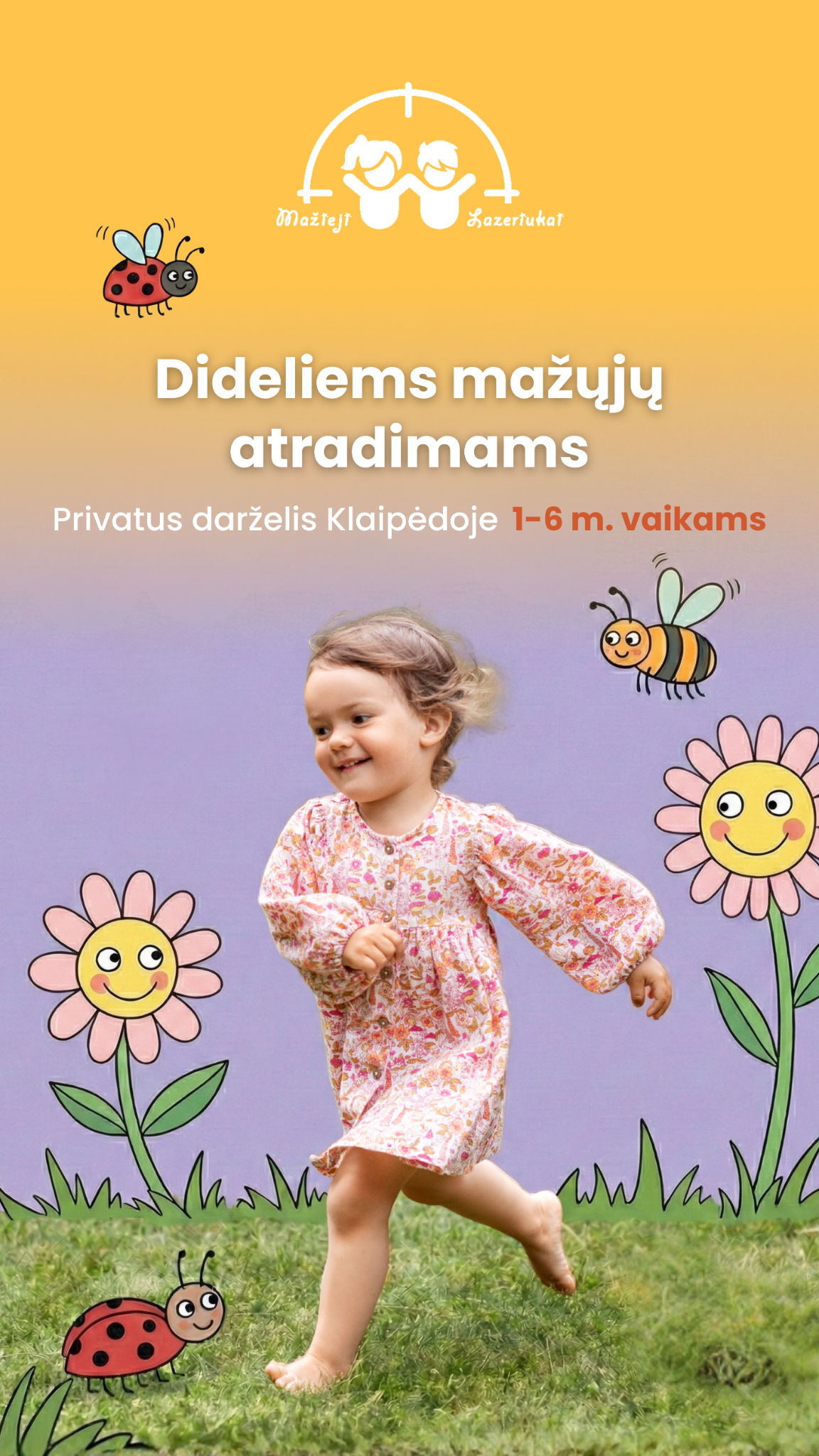Mazieji lazeriukai Facebook ad from May 29, 2026