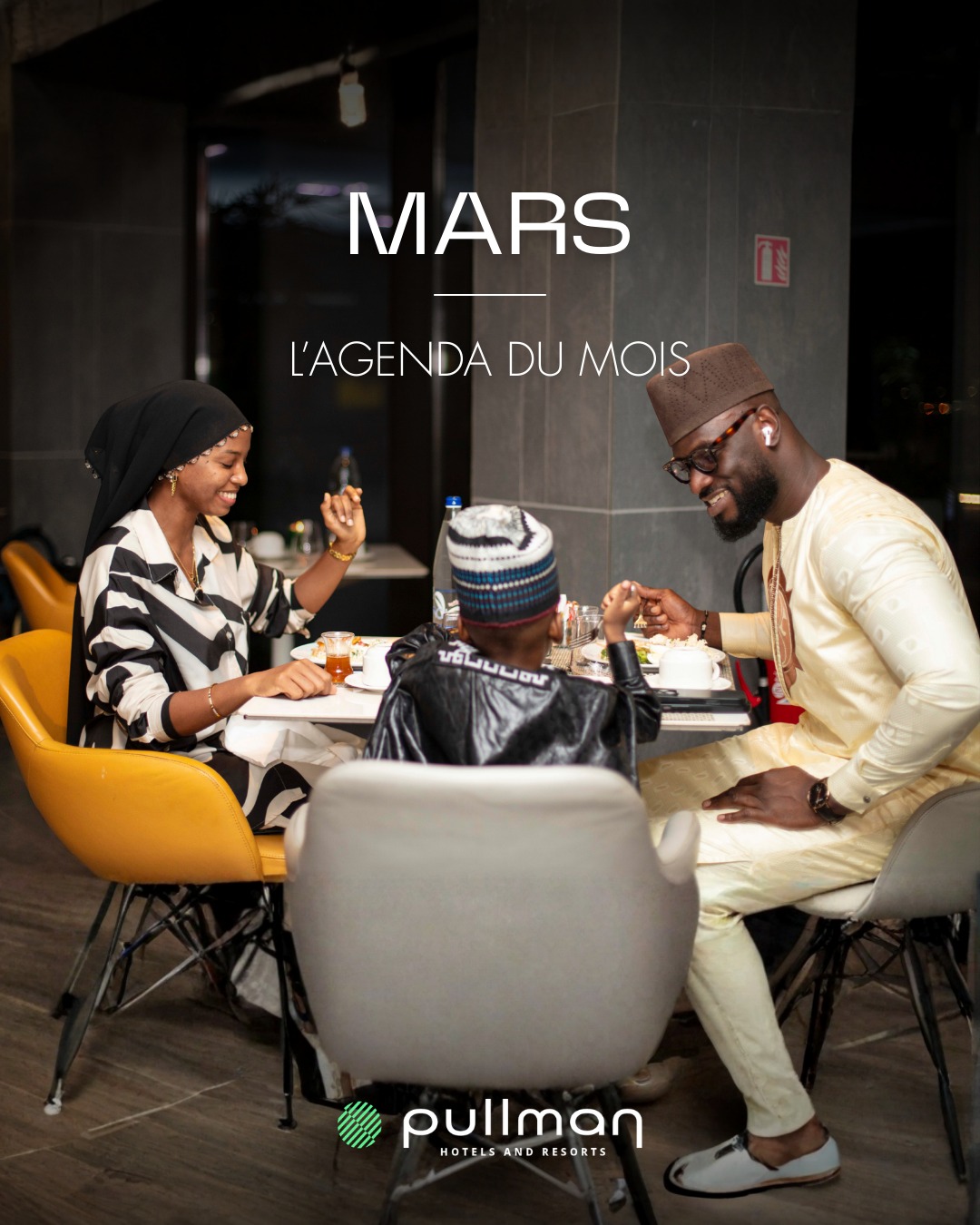 Pullman Abidjan Facebook ad: Mars s’annonce vibrant au Pullman Abidjan!