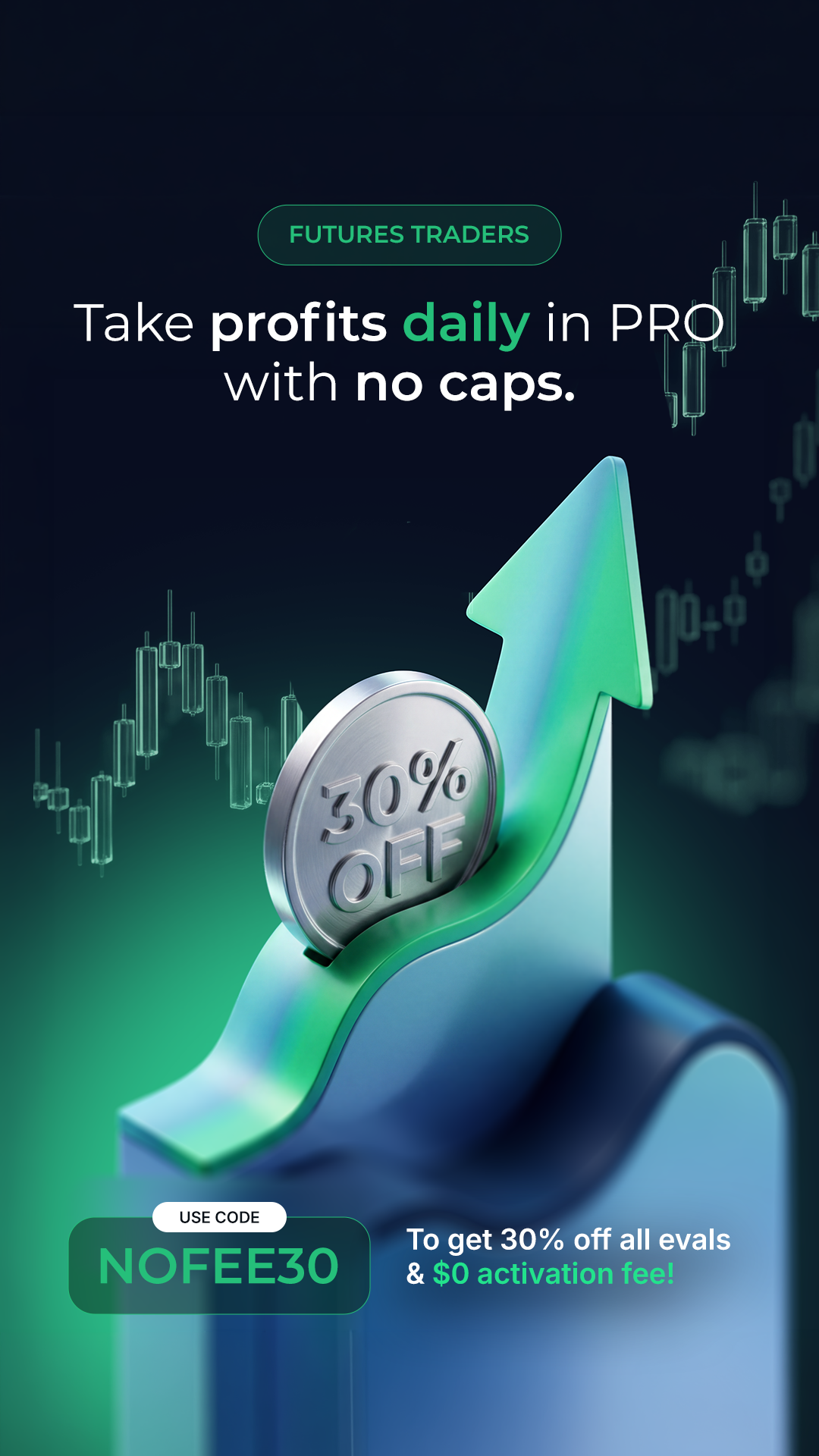 Take Profit Trader Facebook ad