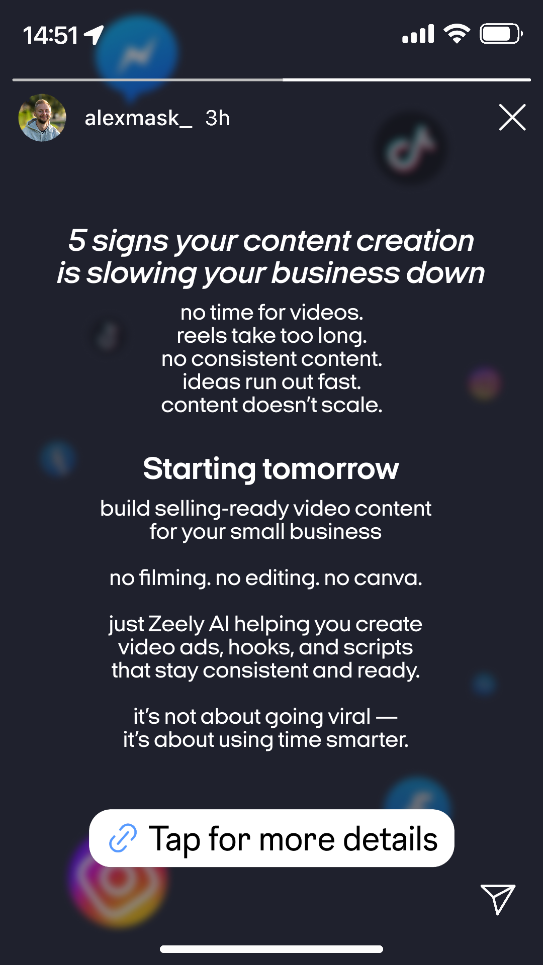 Zeely Facebook ad