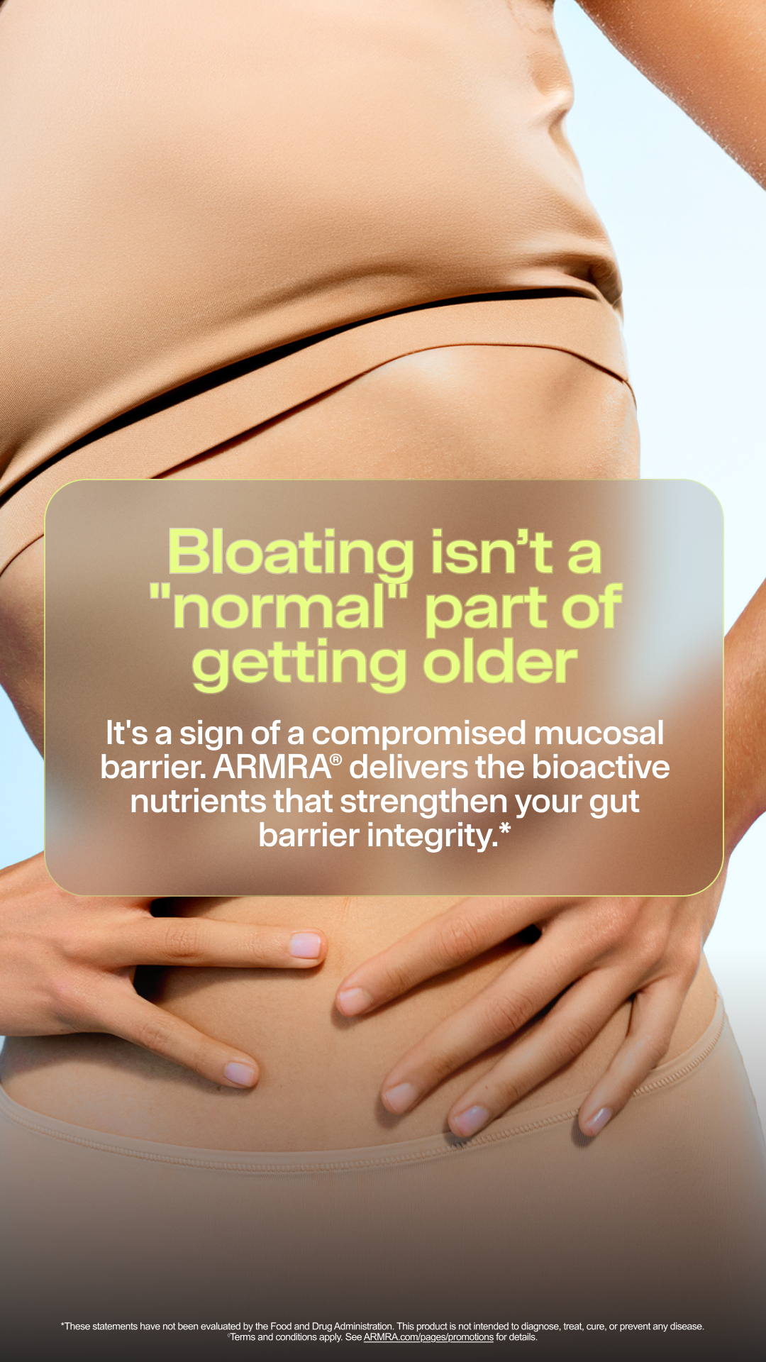 ARMRA Facebook ad