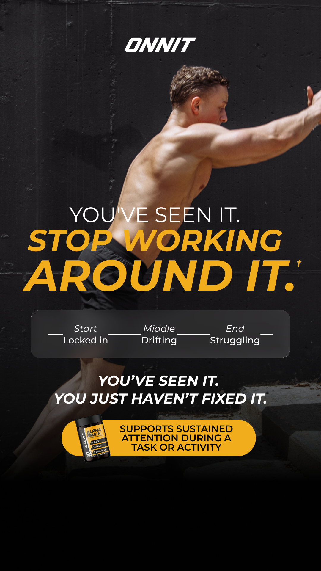 Onnit Facebook ad