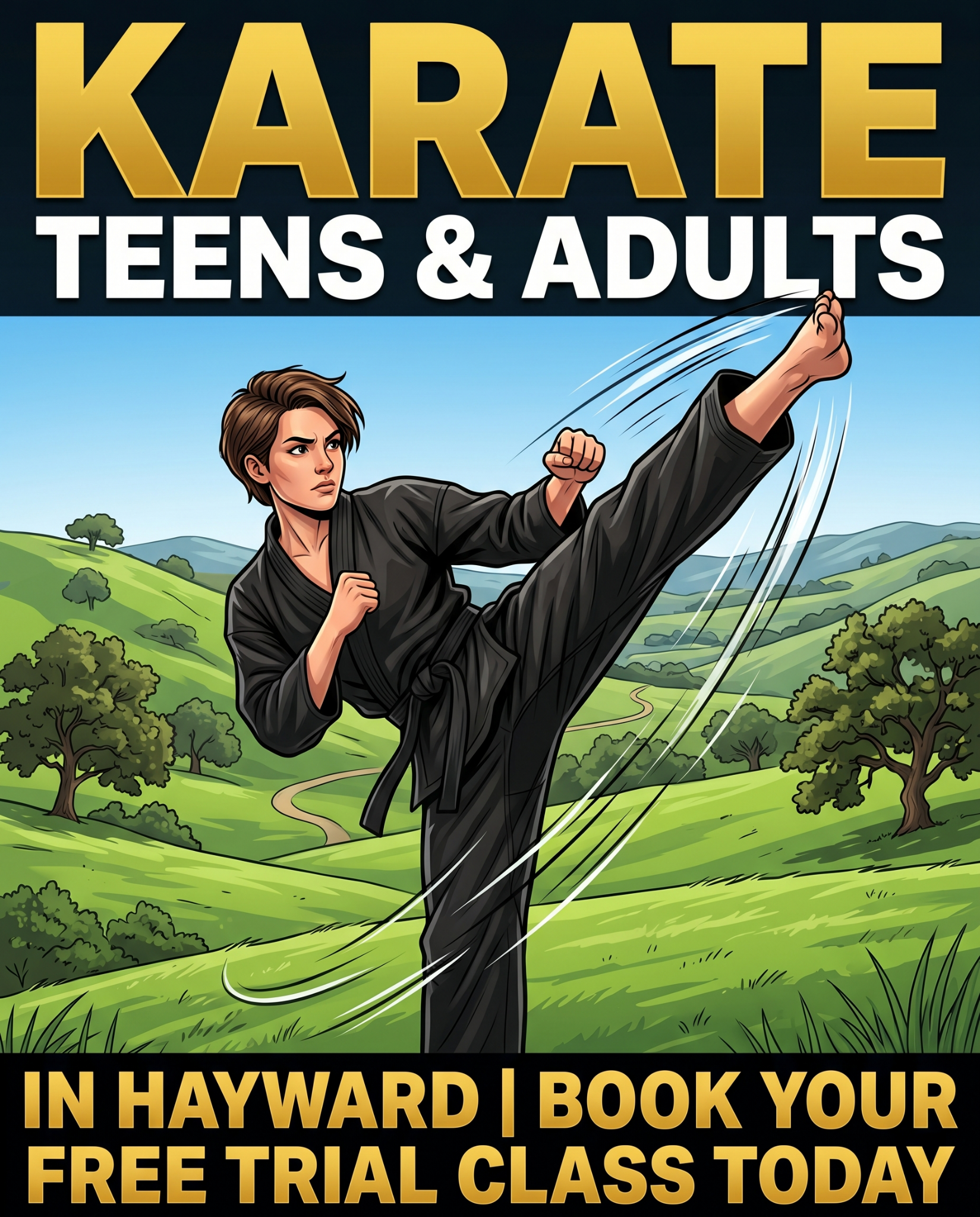Team Brewer Karate and Fitness Facebook ad