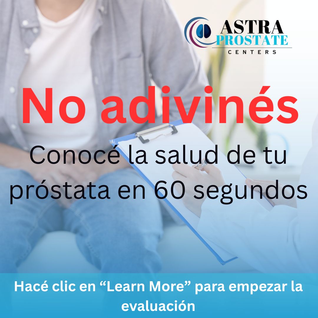 Astra Prostate Centers Facebook ad: ยก๐๐ฐ๐ฎฬ ๐ฎ๐ฐ๐ฒ๐ฝ๐๐ฎ๐บ๐ผ๐ ๐น๐ฎ ๐บ๐ฎ๐๐ผ๐ฟ๐ถฬ๐ฎ ๐ฑ๐ฒโฆ