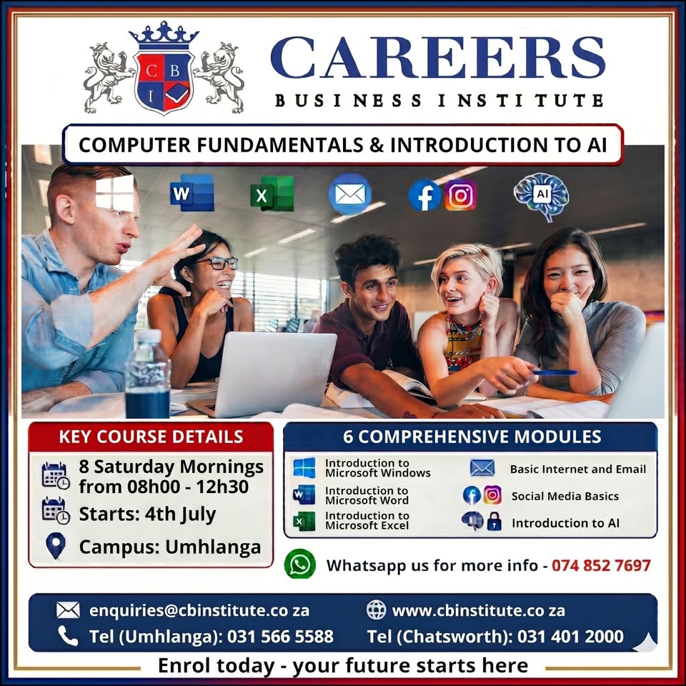 Careers Business Institute Facebook ad