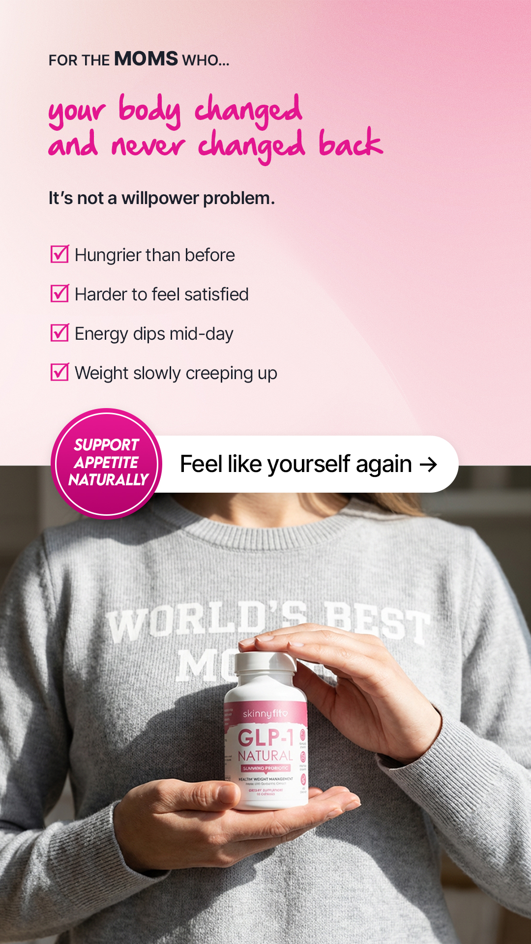SkinnyFit Facebook ad