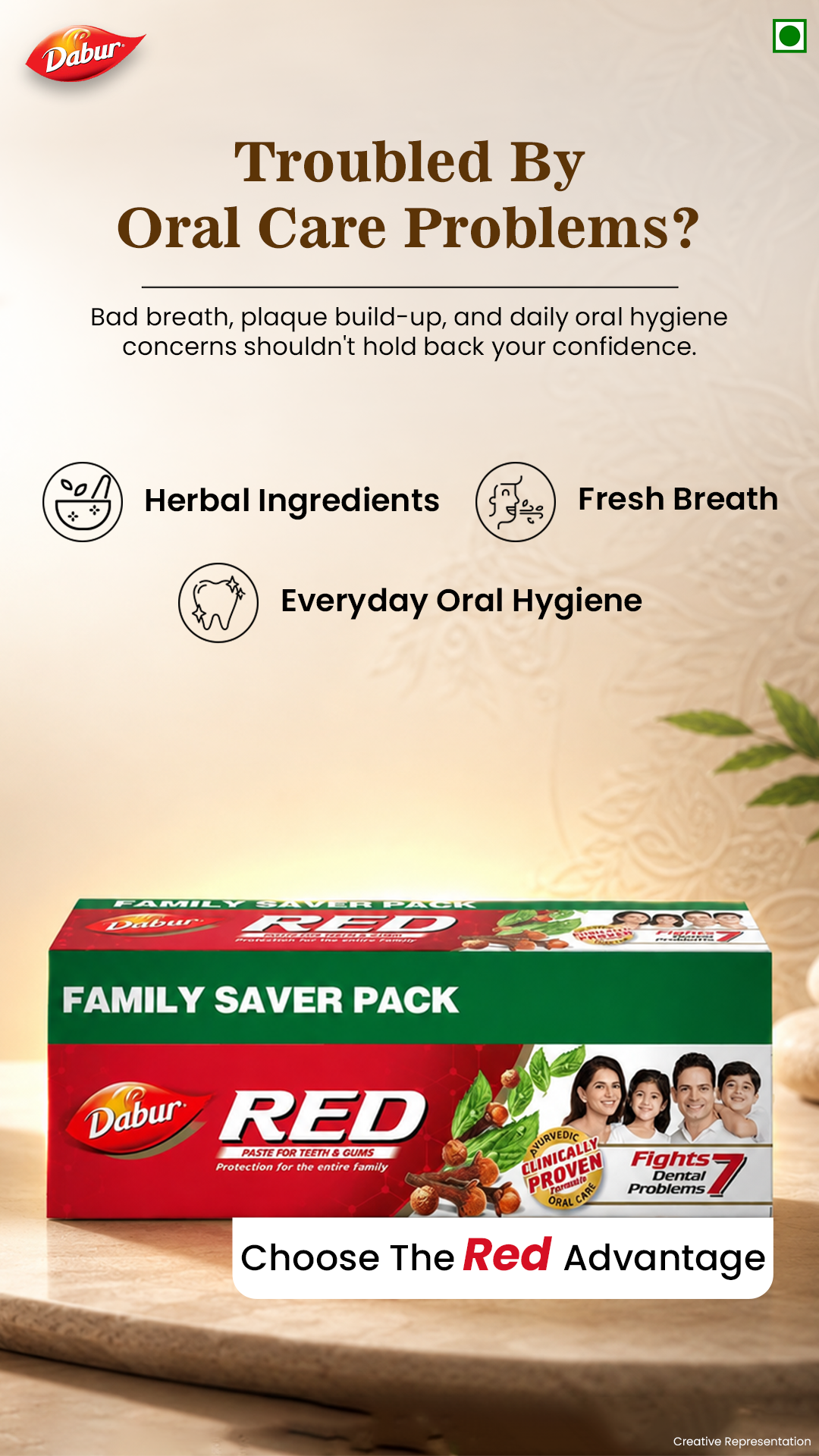 Dabur Shop Facebook ad