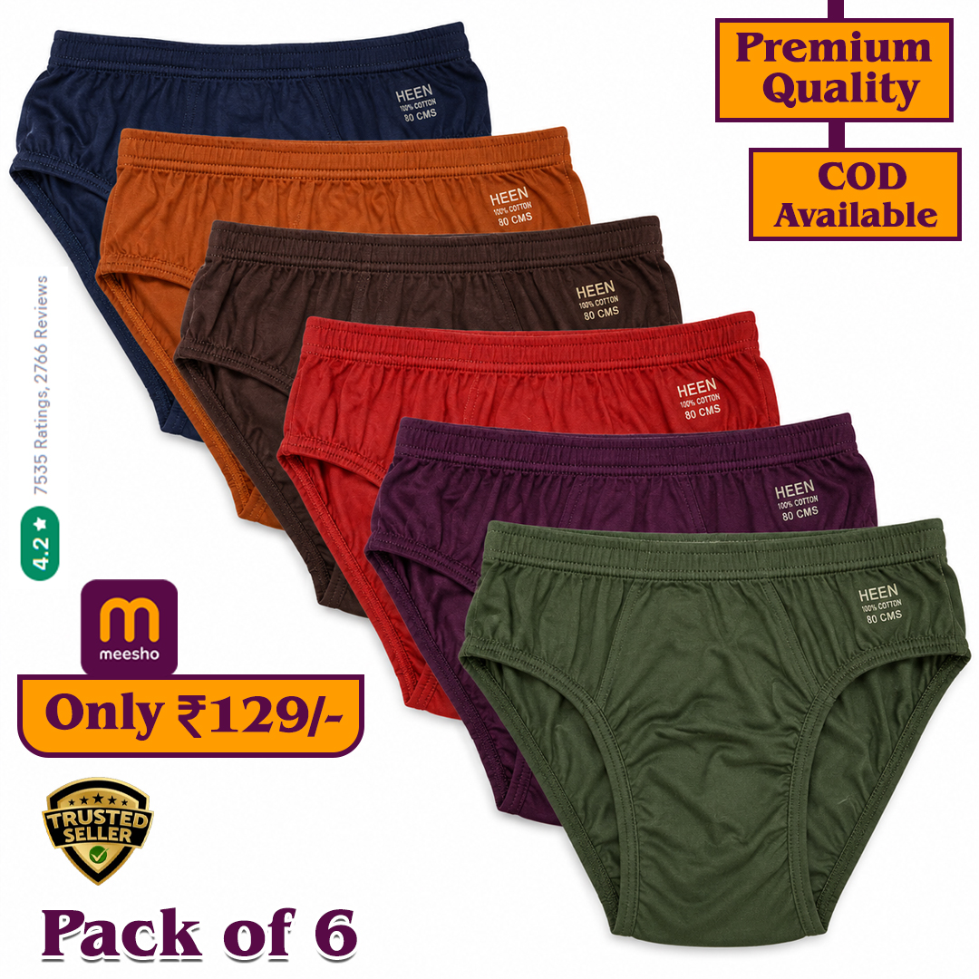 Zara fashion Facebook ad: Only ₹129/- | Pack of 6 Cotton Panties