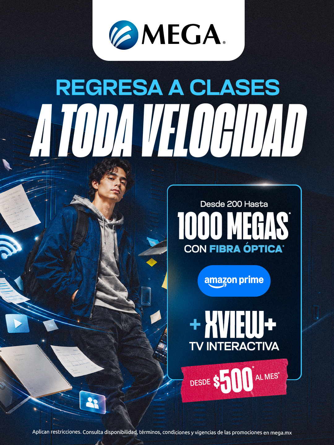 Megacable, Conectamos tu vida Facebook ad