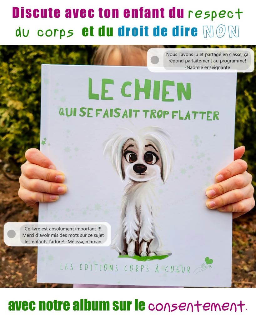 Les Éditions Corps à coeur Facebook ad