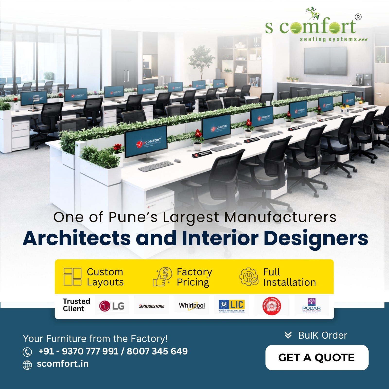 S Comfort Seating Systems Facebook ad from Apr 10, 2026
