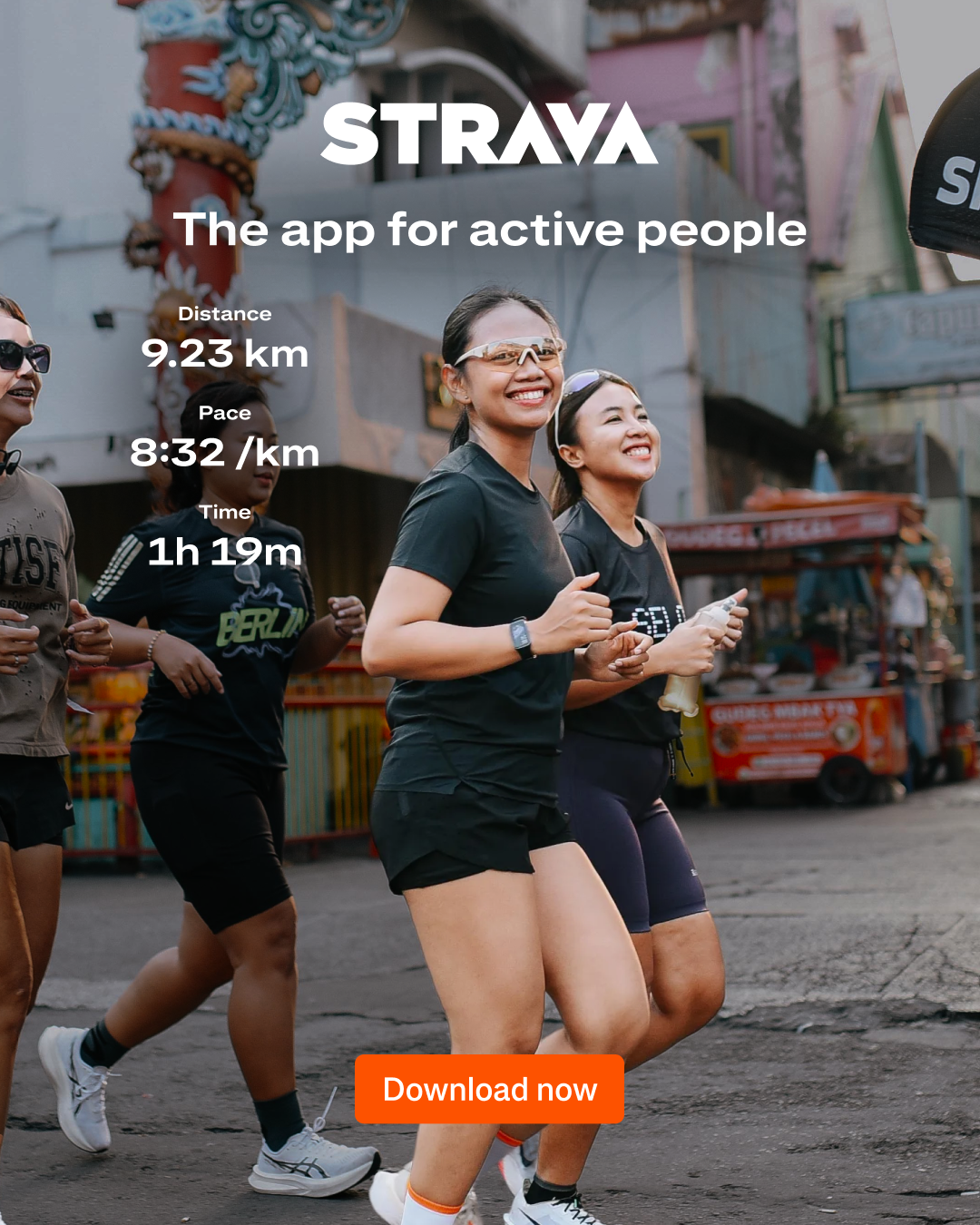 Strava Facebook ad