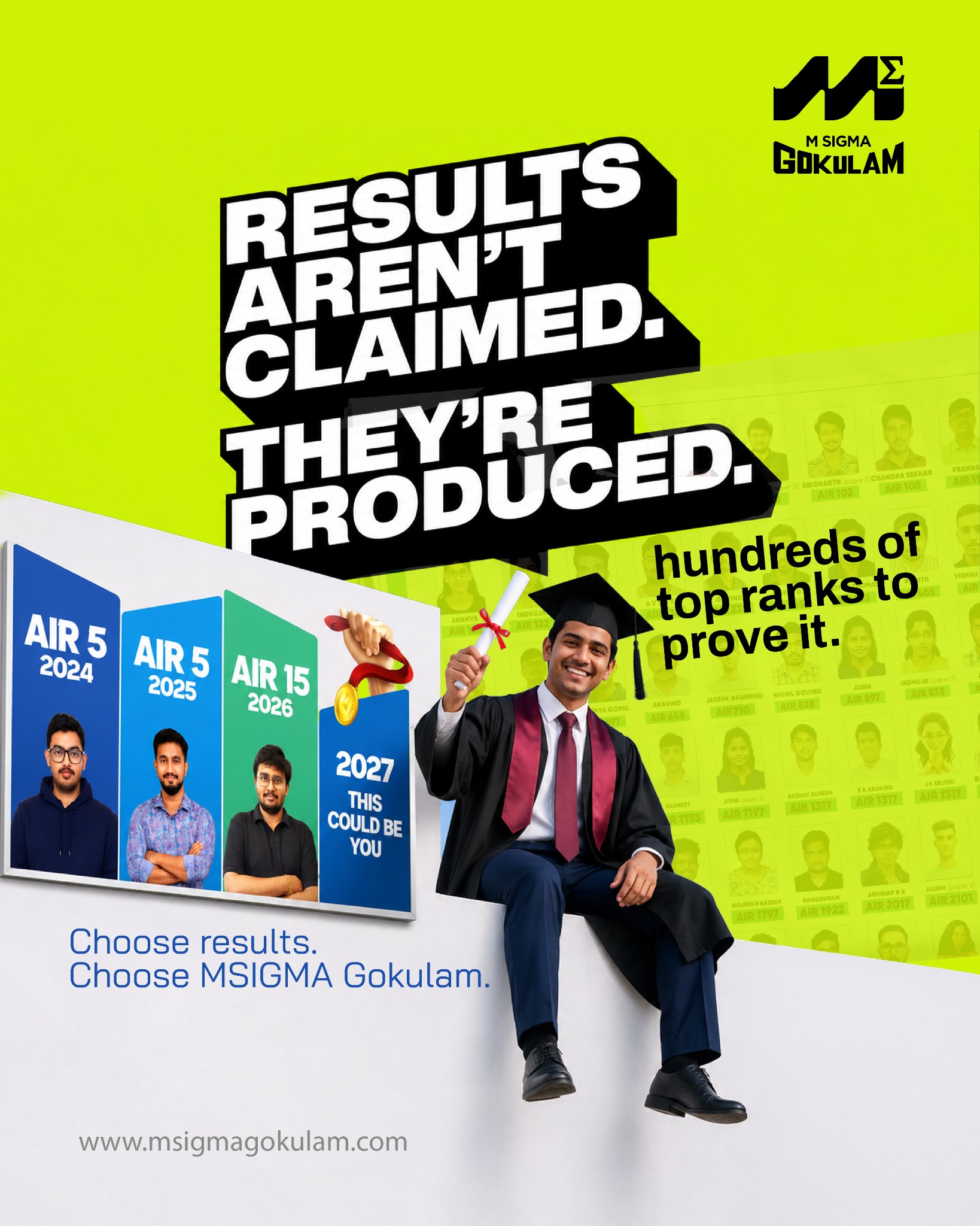 Msigma Gokulam Facebook ad