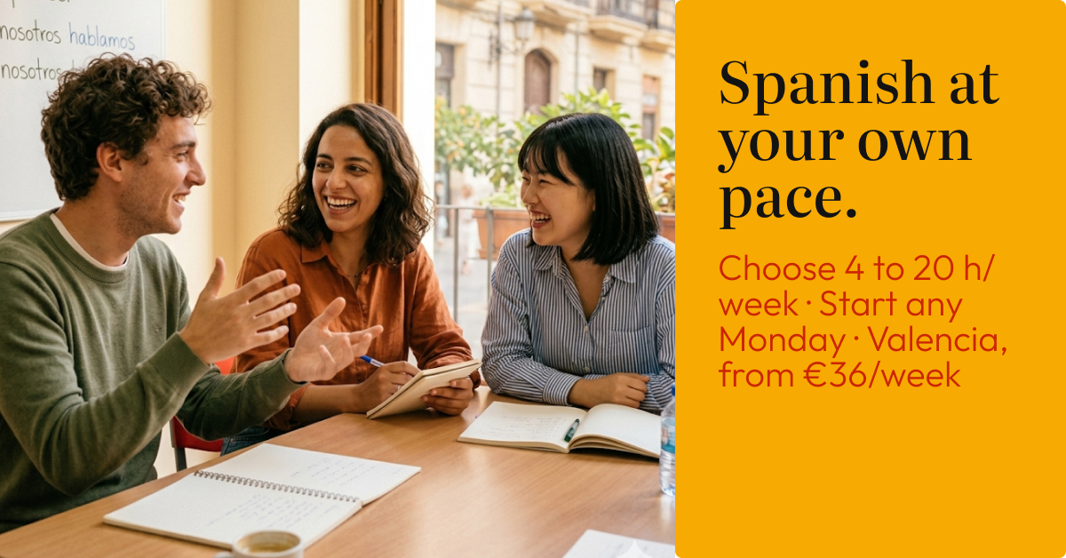 Hispania, escuela de español Facebook ad