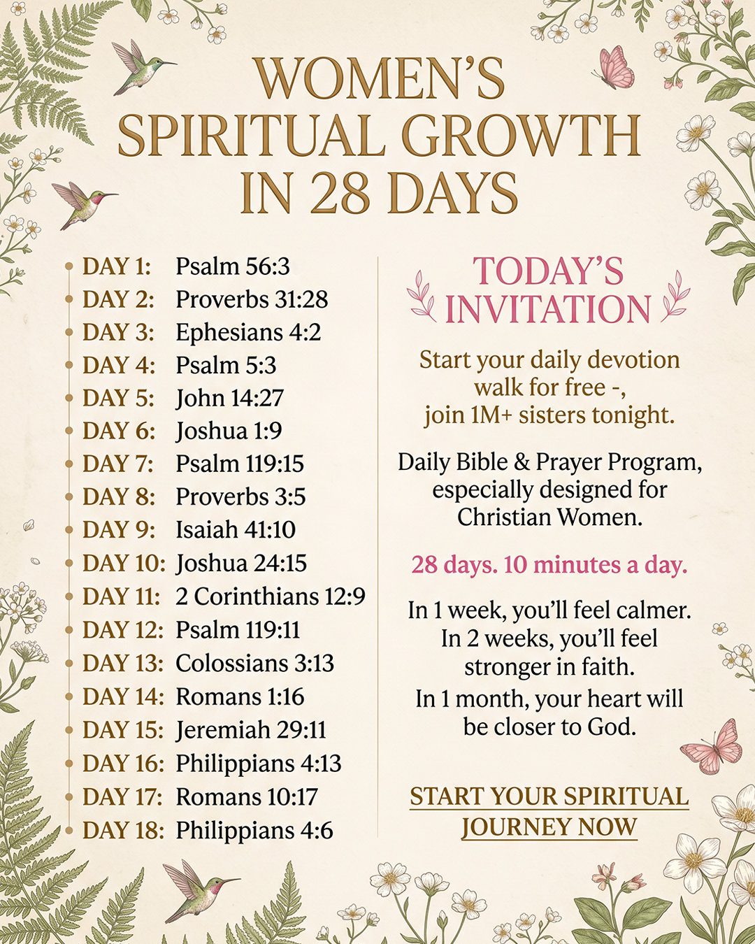 Bible for Women Facebook ad