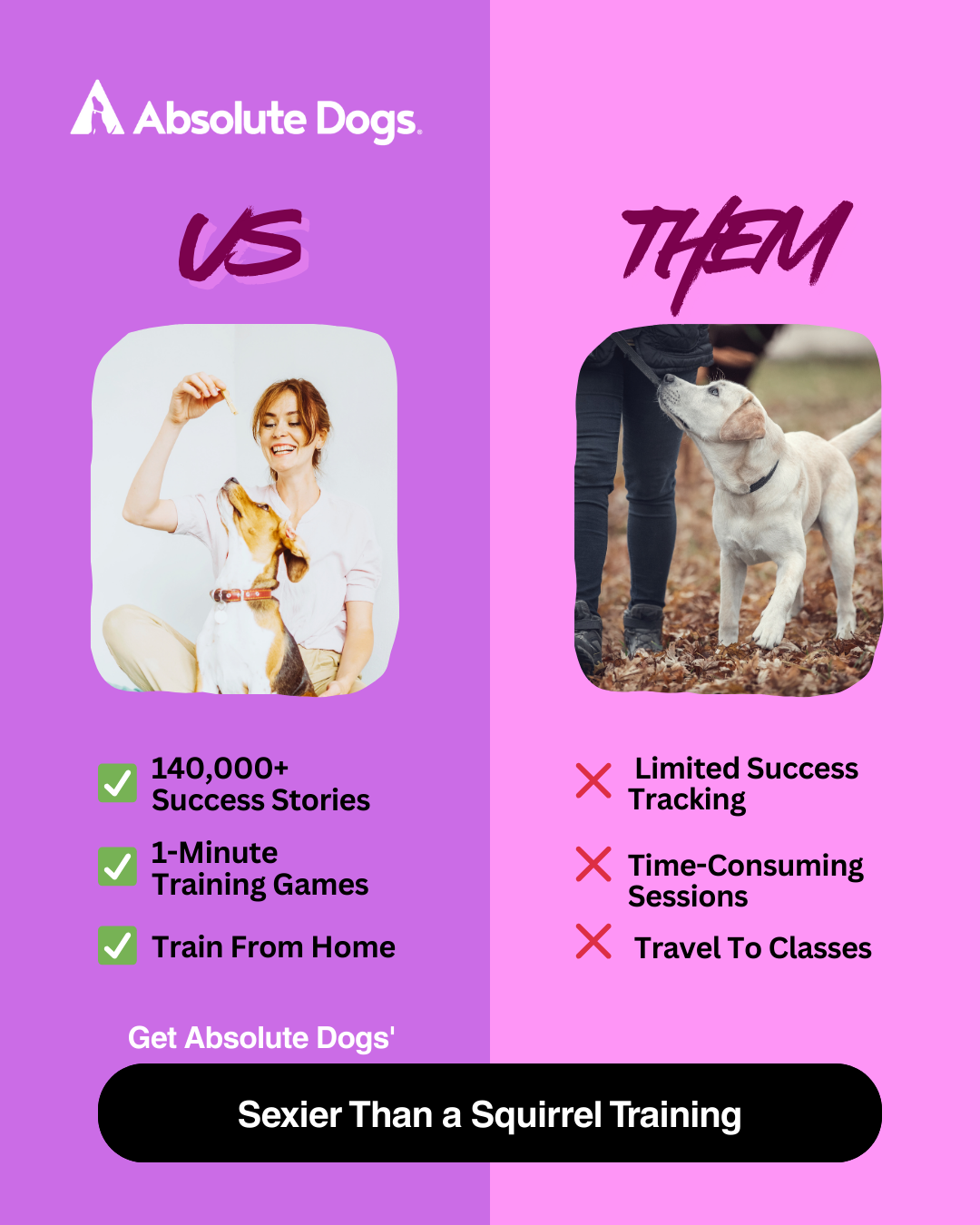 absoluteDOGS Facebook ad