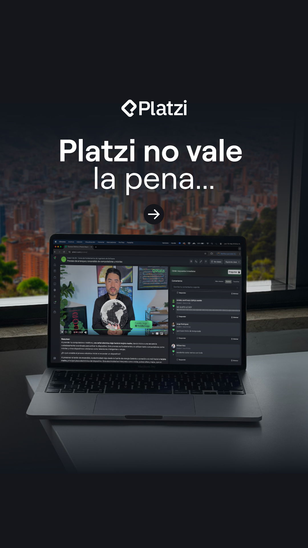 Platzi Facebook ad