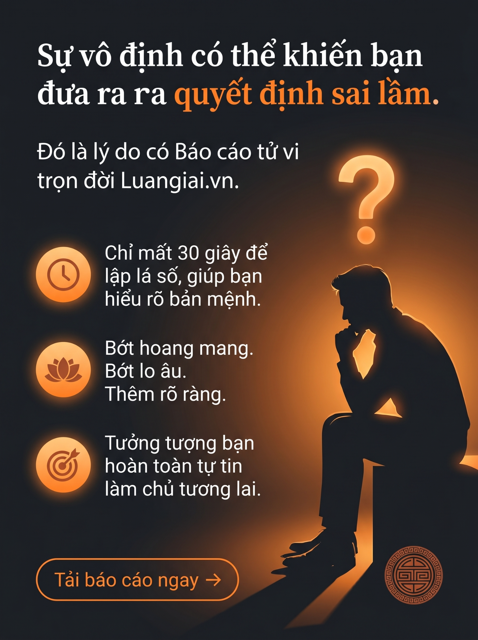 Luangiai.vn - Tra Cứu & Luận Giải Tử Vi Trọn Đời Facebook ad