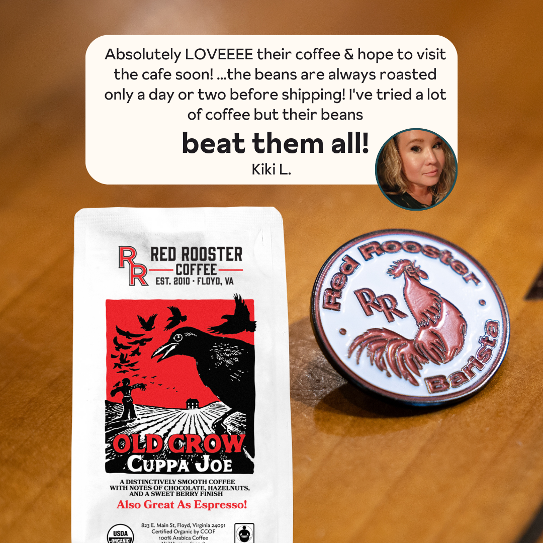 Red Rooster Coffee Roaster Facebook ad