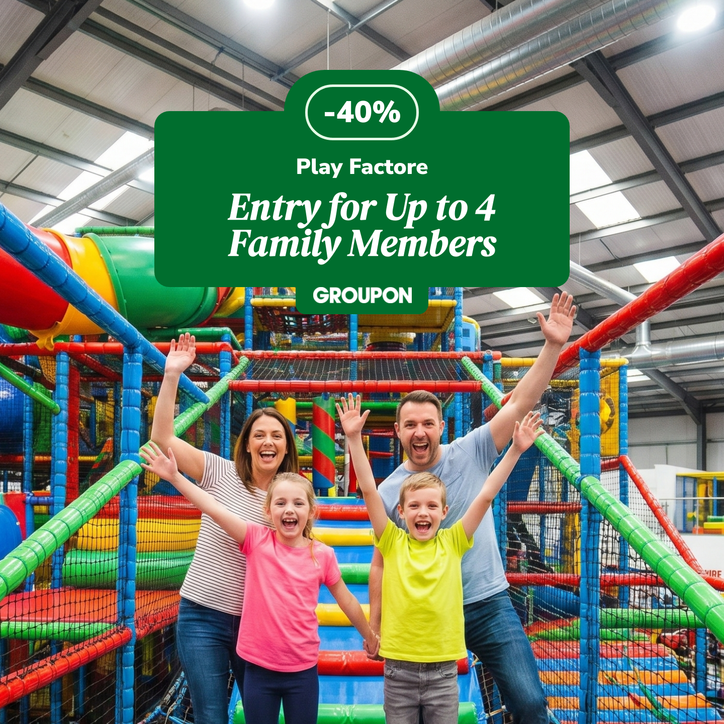 Groupon Facebook ad