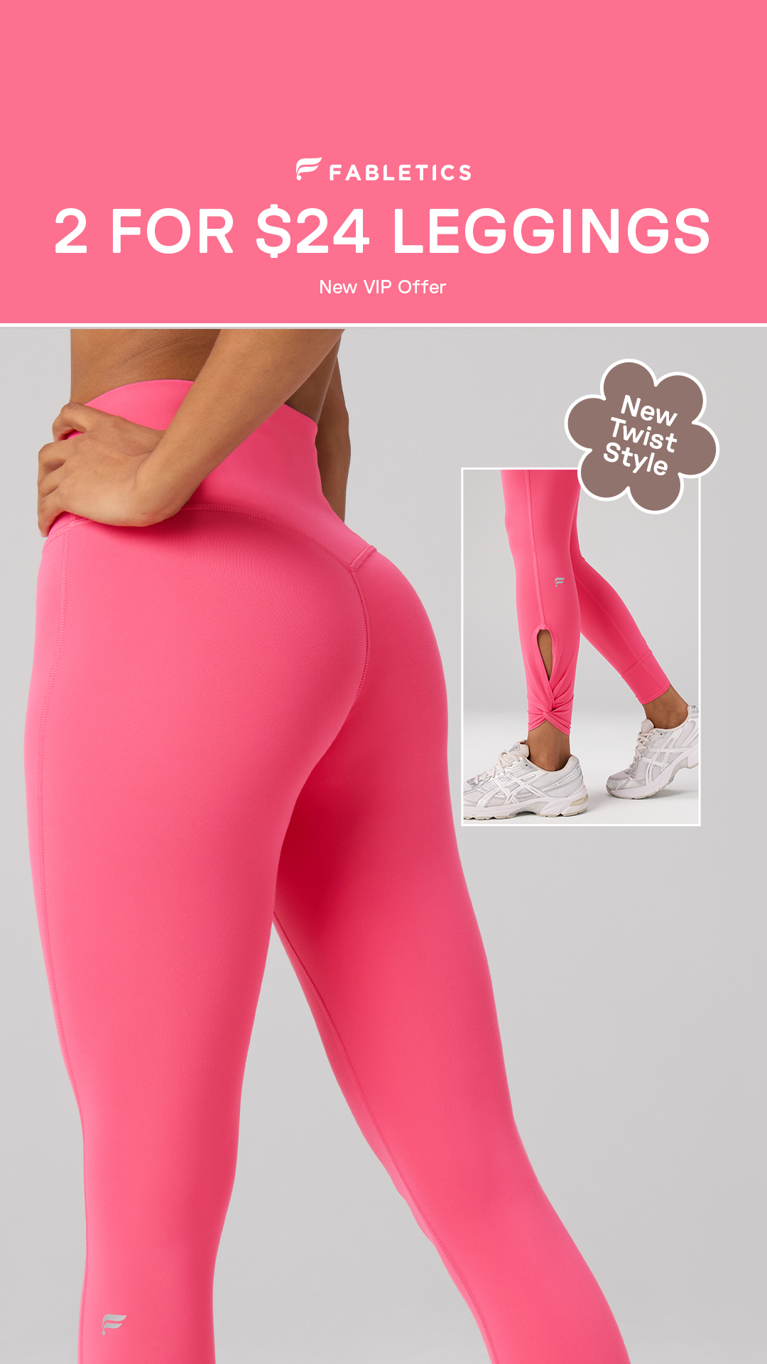 Fabletics Facebook ad
