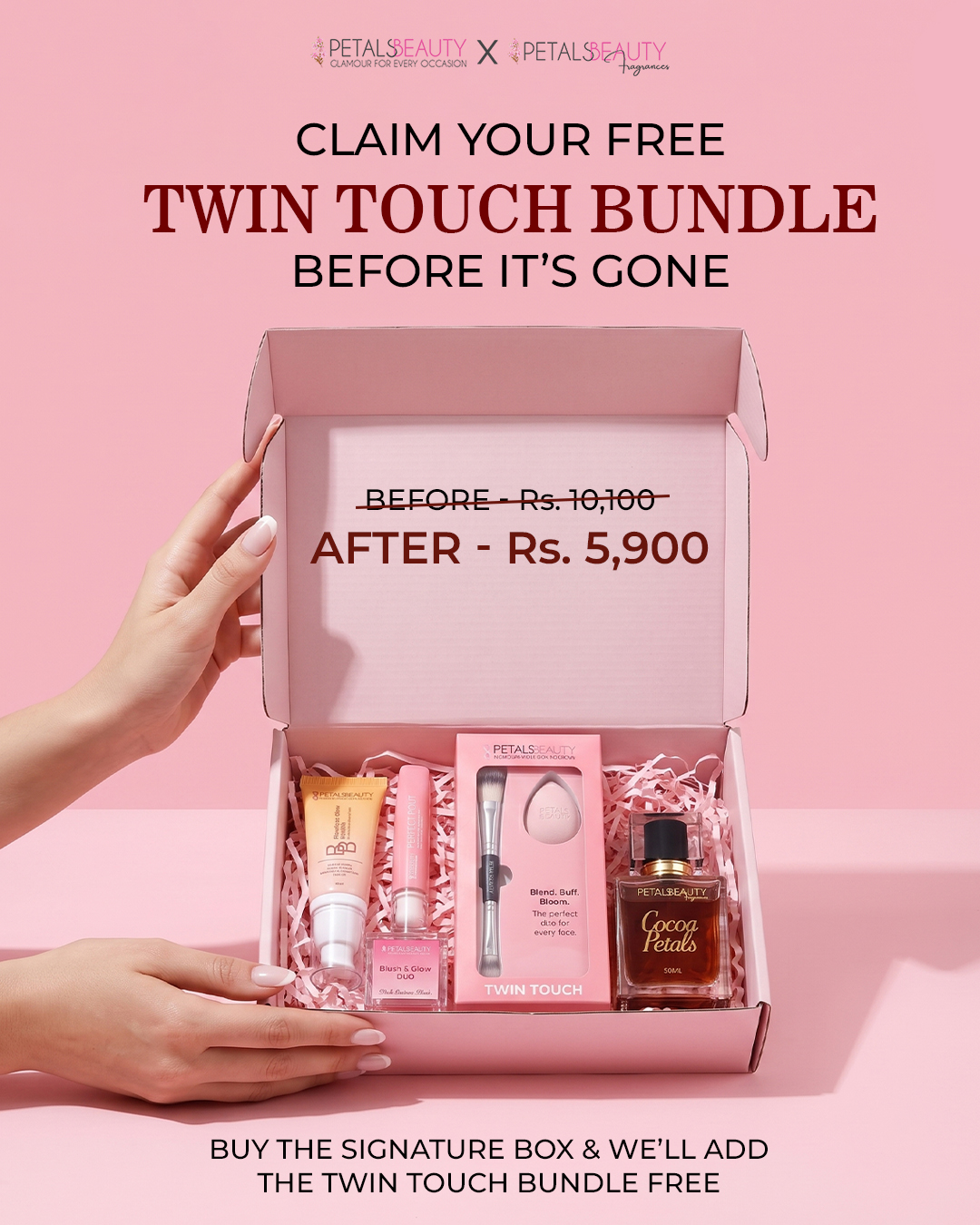 Petals Beauty Facebook ad