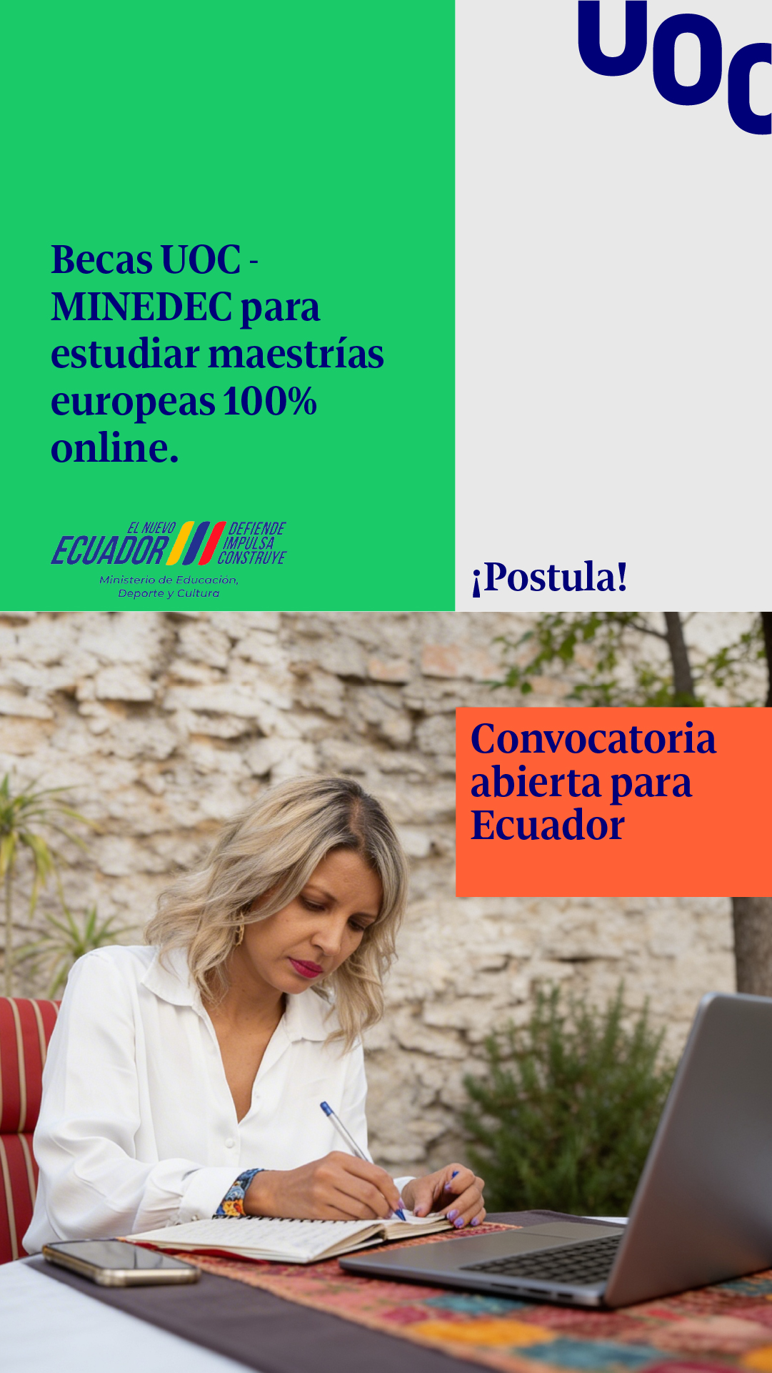 Universitat Oberta de Catalunya (UOC) Facebook ad