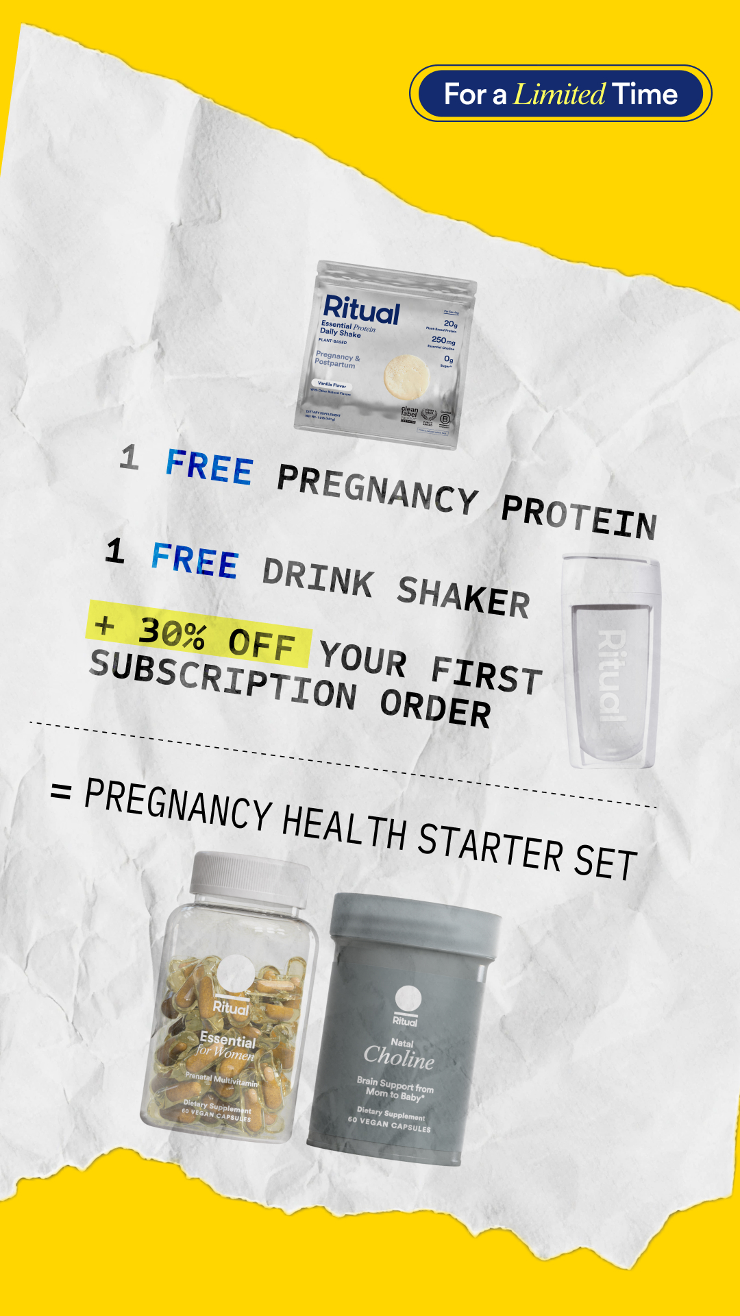 Ritual Facebook ad