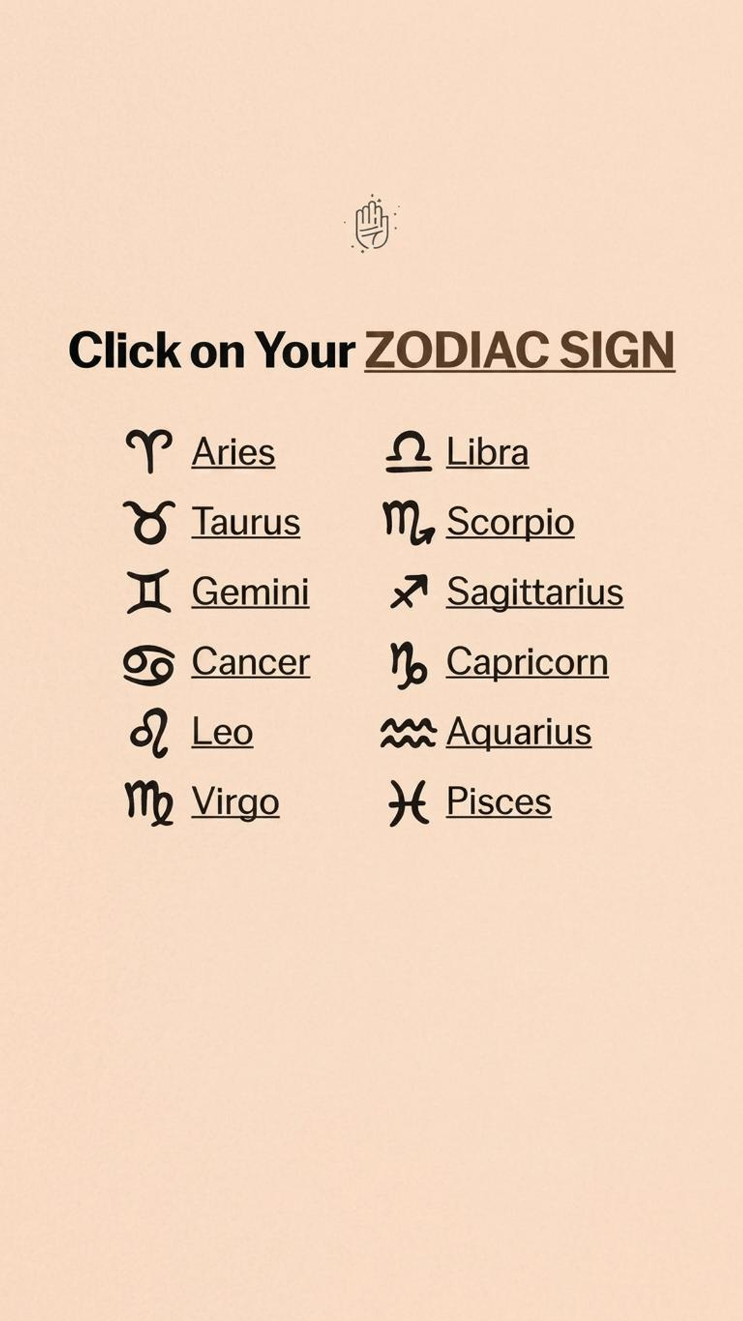 Zodiac Unveiled Daily Facebook ad