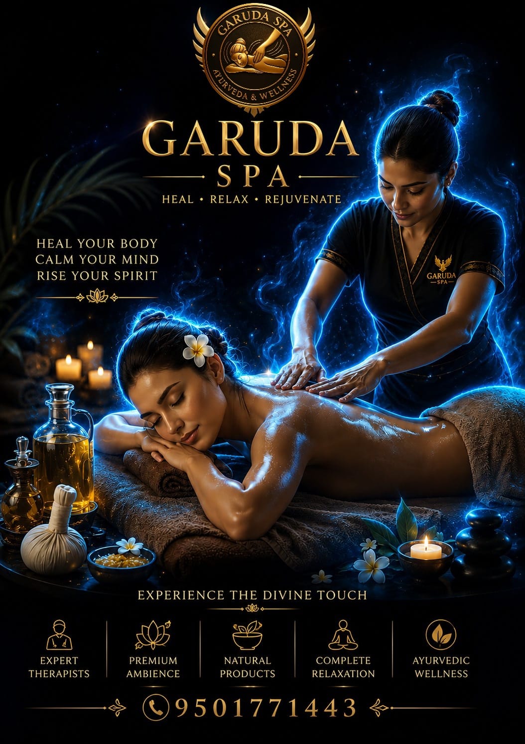 Garuda Spa Facebook ad: Escape the stress and experience pure relaxation at…