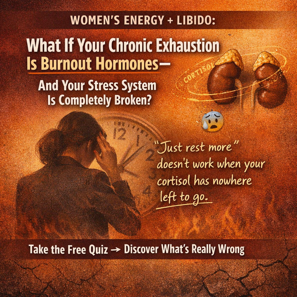 Endeva Health • Fatigue & Energy Resilience Facebook ad: Your Burnout Has a Root Cause