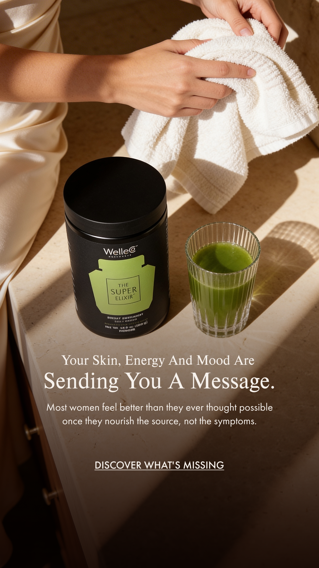 WelleCo Facebook ad